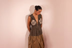 Twin Rose Ruche Blouse