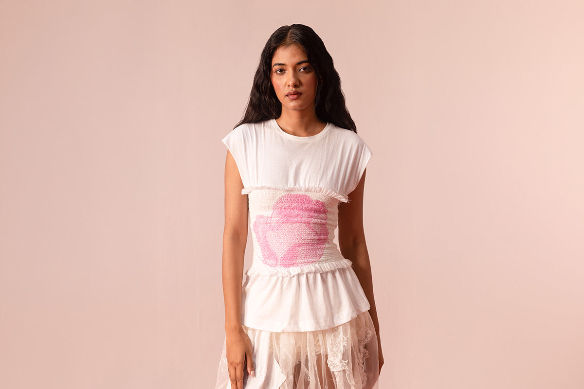 Shape Rose Tee