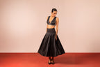 Charcoal Panel Skirt